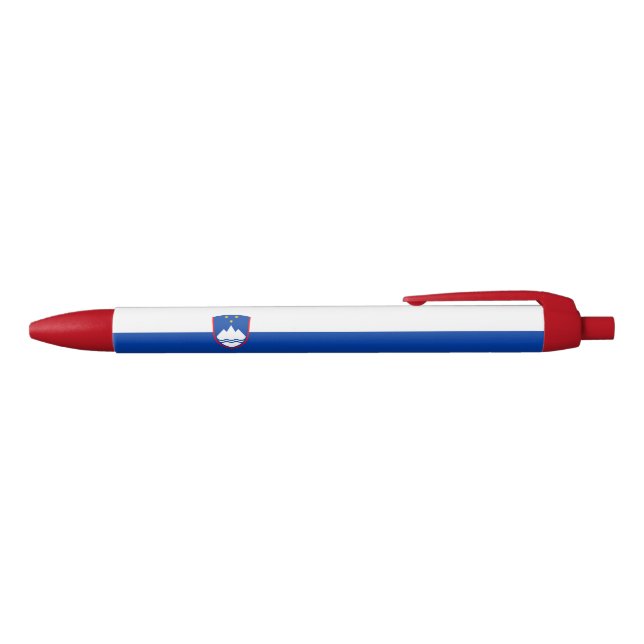 Caneta Preta Bandeira da Eslovênia (parte de cima)