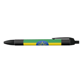 Caneta Preta Bandeira da Etiópia
