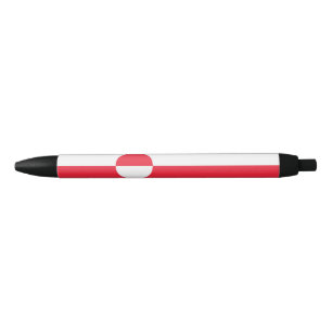 Caneta Preta bandeira da Groenlândia