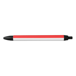 Caneta Preta Bandeira da Indonésia
