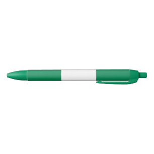 Caneta Preta Bandeira da Nigéria