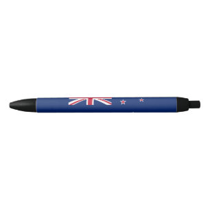 Caneta Preta Bandeira da Nova Zelândia