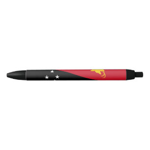 Caneta Preta Bandeira da Papua-Nova Guiné