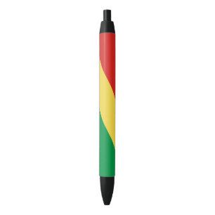 Caneta Preta Bandeira da República do Congo