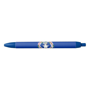 Caneta Preta Bandeira das Ilhas Marianas do Norte