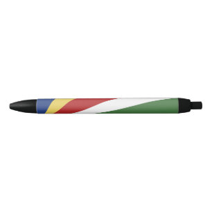Caneta Preta Bandeira das Seychelles