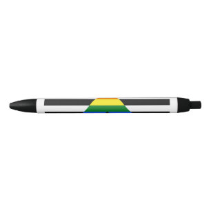 Caneta Preta Bandeira de aliado straight da SlipperyJoe lisa ar
