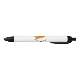 Caneta Preta Bandeira de Chipre (cipriota grego)