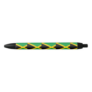 Caneta Preta Bandeira de Jamaica