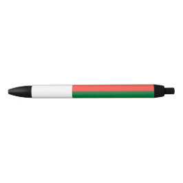 Caneta Preta Bandeira de Madagáscar