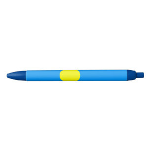 Caneta Preta Bandeira de Palau