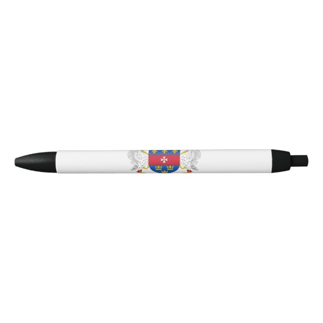 Caneta Preta Bandeira de São Bartolomeu (Frente)