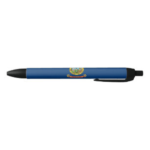 Caneta Preta Bandeira do Estado de Idaho