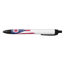 Caneta Preta Bandeira do Estado de Ohio