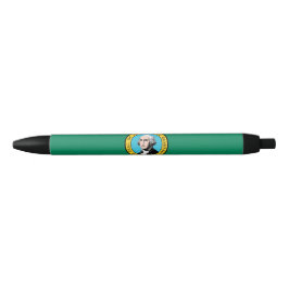 Caneta Preta Bandeira do Estado de Washington