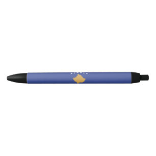 Caneta Preta Bandeira do Kosovo