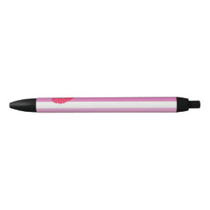 Caneta Preta Bandeira do orgulho lésbico batom SlipperyJoe femi