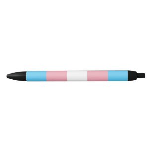 Caneta Preta Bandeira do Orgulho Transgênero - Arco-íris LGBT