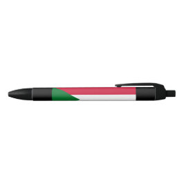 Caneta Preta Bandeira do Sudão