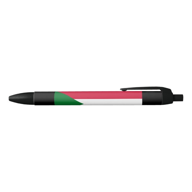 Caneta Preta Bandeira do Sudão (parte de cima)