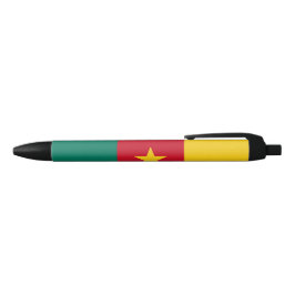 Caneta Preta Bandeira dos Camarões