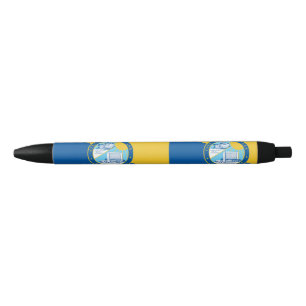 Caneta Preta Bandeira dos Papais noeis Ana, Califórnia