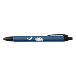 Caneta Preta Bandeira Estadual da Carolina do Sul