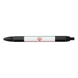 Caneta Preta Bandeira Iraniana (Irã) (Persa)