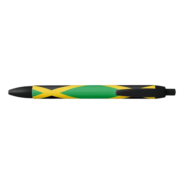 Caneta Preta Bandeira jamaicana (Traseira)