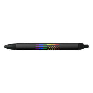 Caneta Preta Bandeira LGBT Mês do Orgulho Gay Transgênero