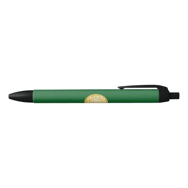 Caneta Preta Bandeira Muçulmana Rohingya (parte de cima)