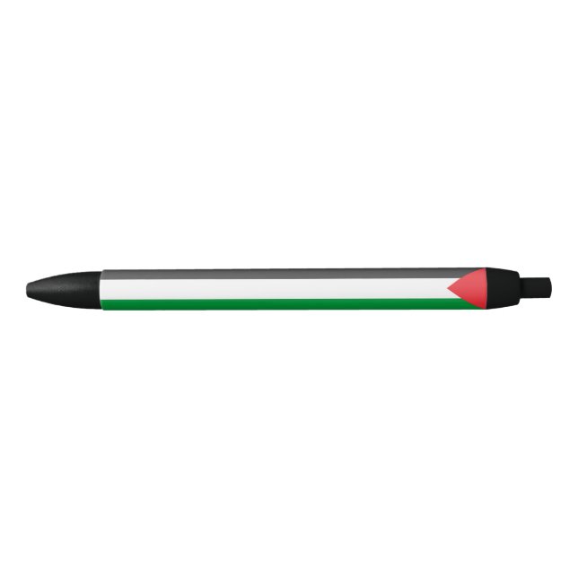 Caneta Preta Bandeira Palestina Livre sob medida (Frente)