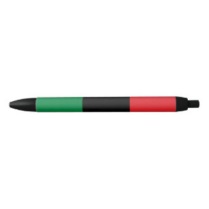 Caneta Preta Bandeira Pan-Africana UNIA