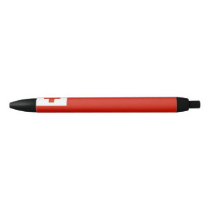 Caneta Preta Bandeira Tonga
