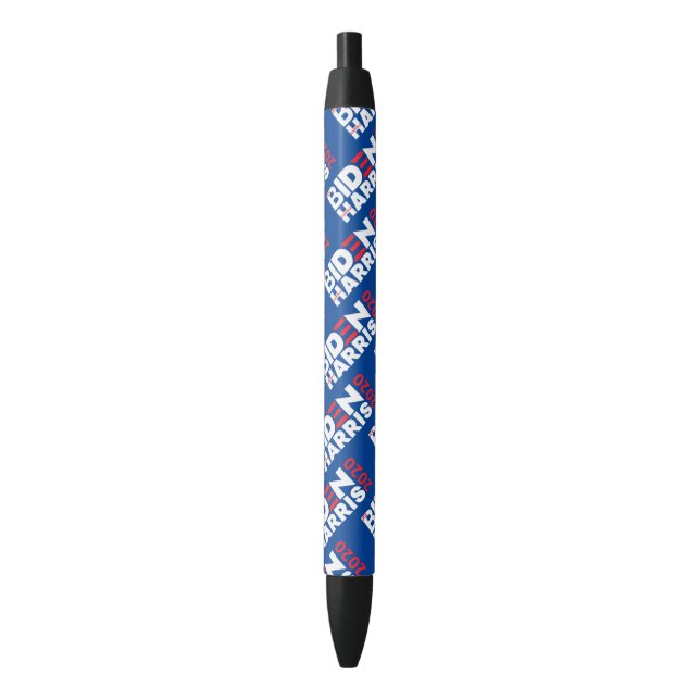 Caneta Preta Biden / Harris 2020 Eletion Campaign Ballpoint (Frente Vertical)