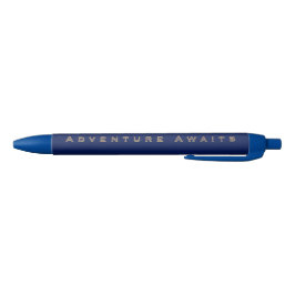 Caneta Preta Blue Adventure Kugelschreiber