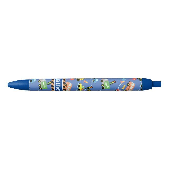 Caneta Preta Blue Boys para transporte (Frente)