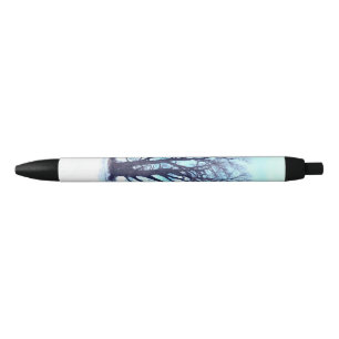 Caneta Preta Blue Winter