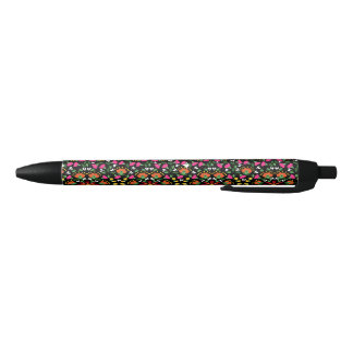 Caneta Preta Boho Bold Floral Trivet