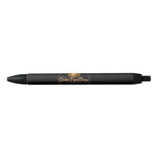 Caneta Preta Bolígrafo personalizado