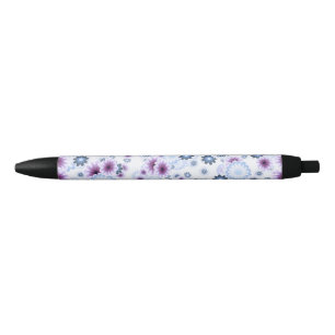 Caneta Preta bomba floral 4