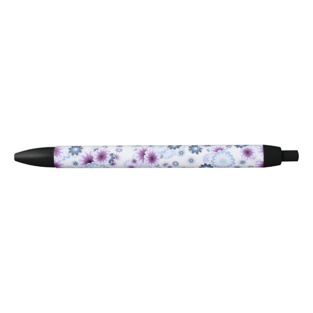 Caneta Preta bomba floral 4 (Frente)
