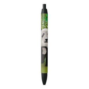 Caneta Preta Bonito Urso de Panda Kawaii Amante de os animais p