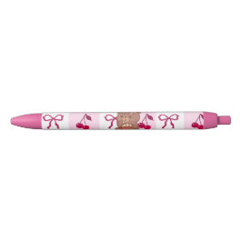 Caneta Preta  Bows & Bears Pen