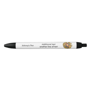 Caneta Preta Brasão arménia