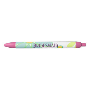 Caneta Preta Bridesmaid Azul