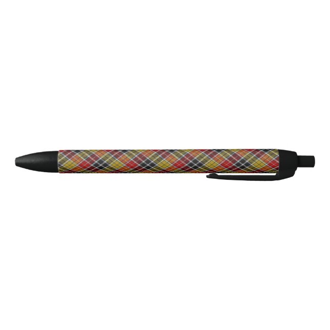 Caneta Preta Buchanan - Tuscarora Tartan (Parte Inferior)