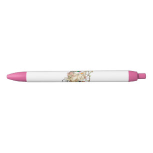 Caneta Preta Bunny comemora o dia da Páscoa