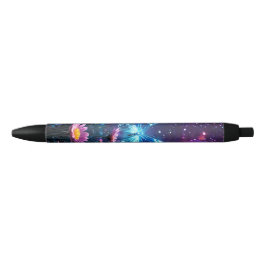 Caneta Preta Butterfly Paradise