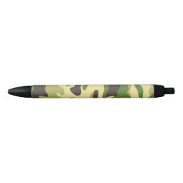 Caneta Preta Camouflage